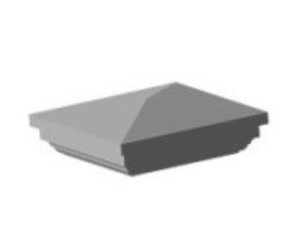 Ozdobna czapka do słupka ogrodzeniowego