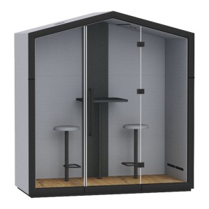 Dwuosobowa budka akustyczna z szybą Bejot Treehouse