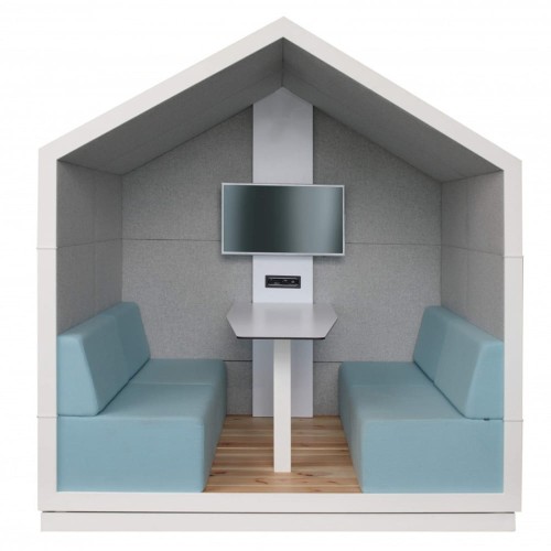 Wieloosobowa budka akustyczna Bejot Treehouse open.jpg